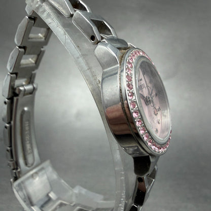 Seiko ALBA Ingenu Watch Women 22mm Pink Dial Silver Tone Tweety Bird New Battery3