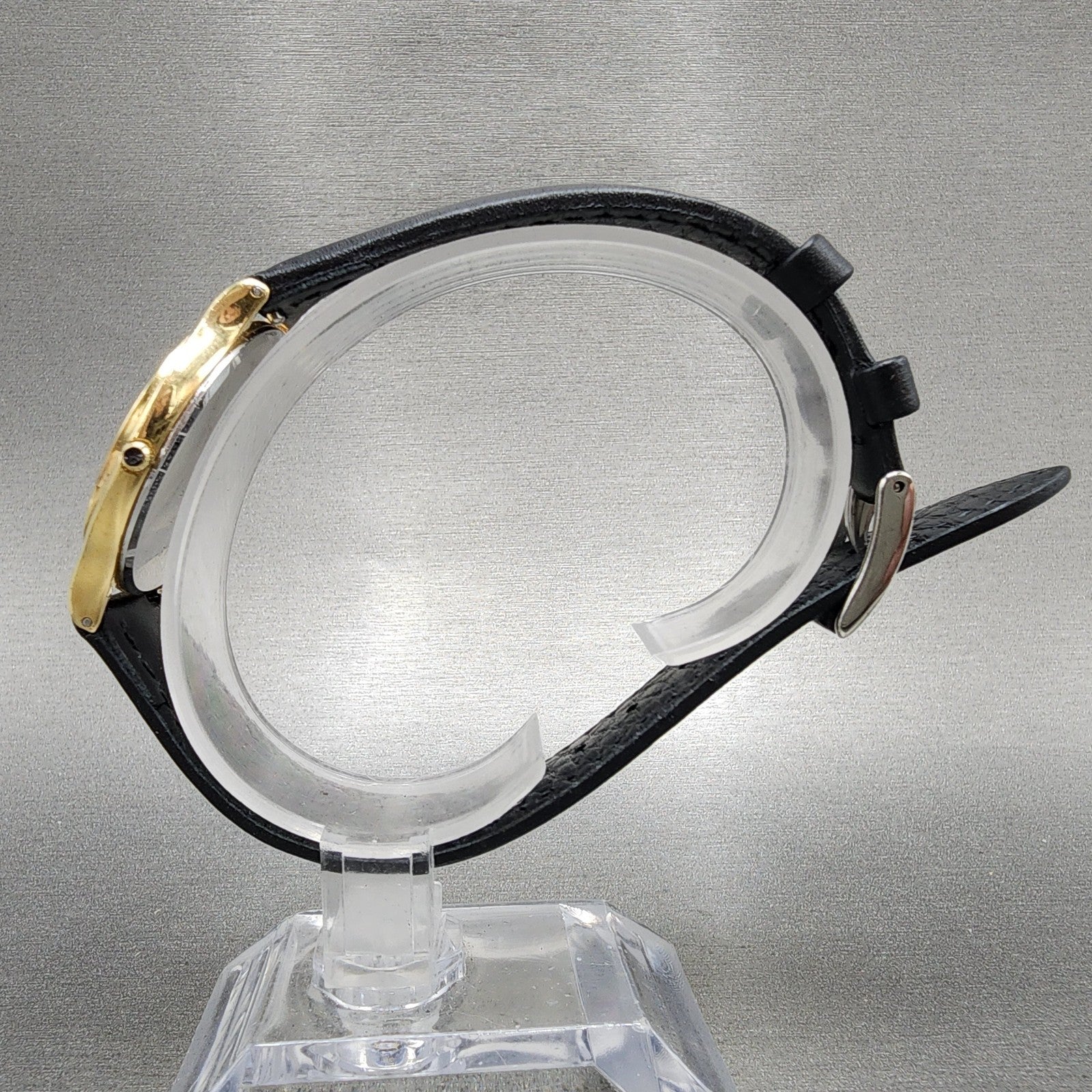 Seiko Dolce Watch Men 31mm Champagne Dial Gold Tone 8n416010 New Battery6