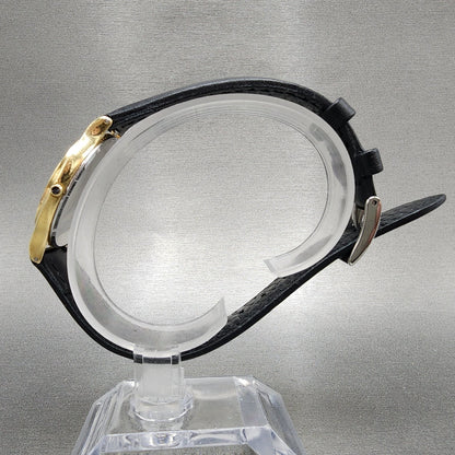 Seiko Dolce Watch Men 31mm Champagne Dial Gold Tone 8n416010 New Battery6