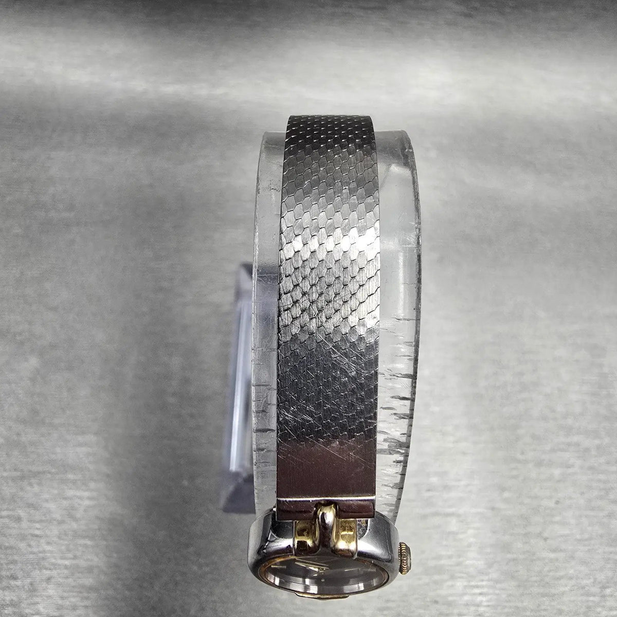 Seiko Lassale Watch Women 16mm Gray Dial Silver Tone Round 1E50-0079 New Battery4
