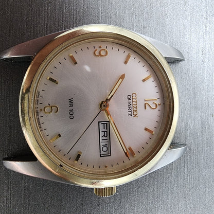 Citizen Watch Men 36mm Silver Dial Two Tone Daydate Round 2500R000144 PARTS2
