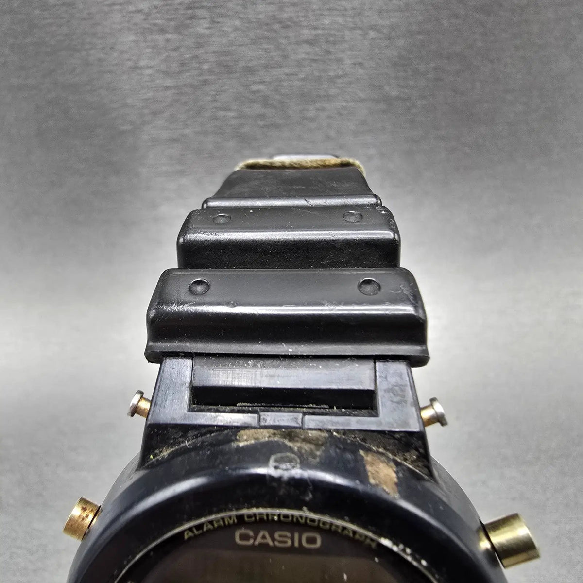 Casio G-Shock DW-6100 Watch Men 41mm Black Thermometer alarm Chrono READ! NewBat4