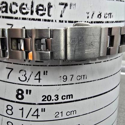 Seiko Lukia Atomic Solar Watch Women 25mm White Dial titanium 1B22-0CC0 PARTS11