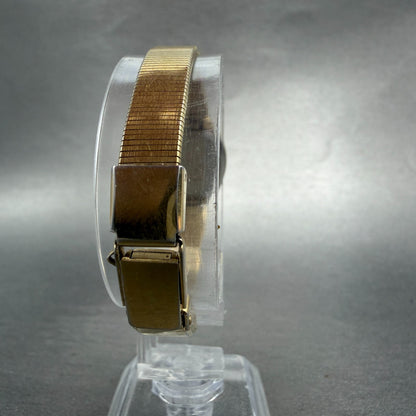 Seiko Watch Women 18mm Brown Dial Gold Tone 1400-8019 New Battery Vintage7