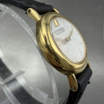 Seiko Watch Women 21mm White Dial Gold Tone Round 4N00-1158 New Battery2