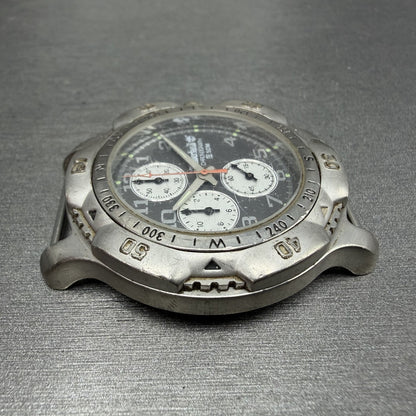 Timberland Chronograph Watch Men 41mm Gray Dial Silver Tone Round New Battery3