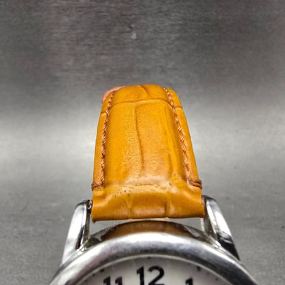 Timex Easy Reader Watch Men 35mm Silver Dial Silver Tone Daydate New Battery4