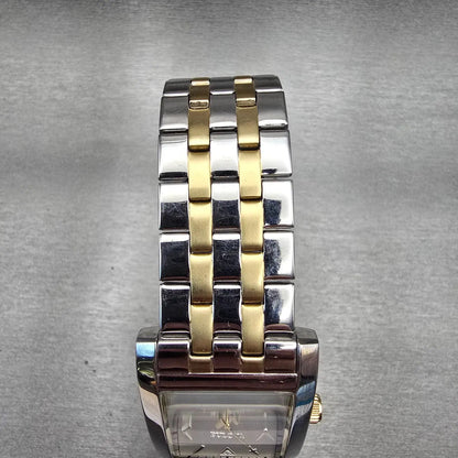 Bulova Tank Watch Men 35mm Silver Dial Steel Rectangle Masonic 98A137 New Batt4