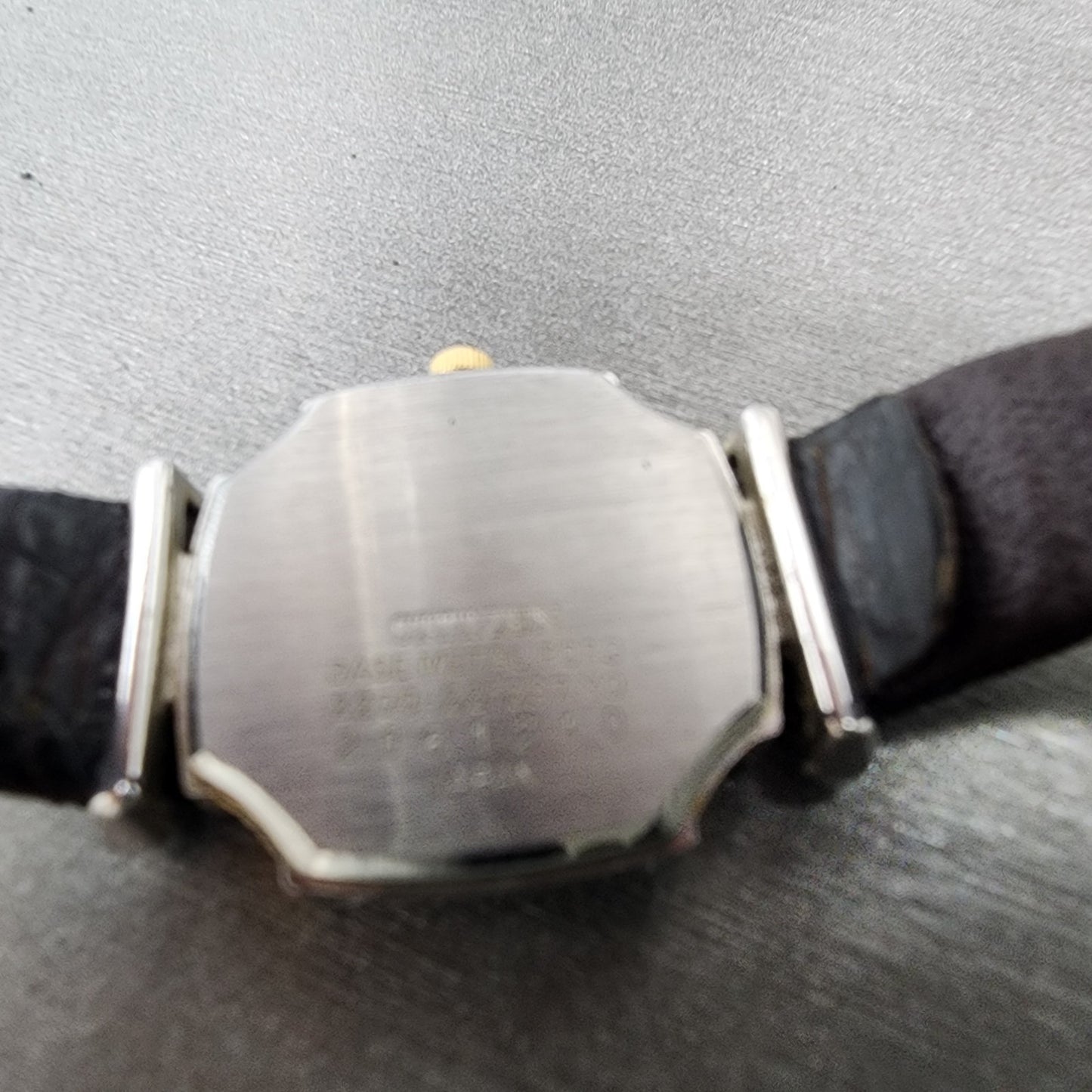 Citizen Excela Watch Women 21mm Silver Dial Two Tone Octagon New Battery VTG9