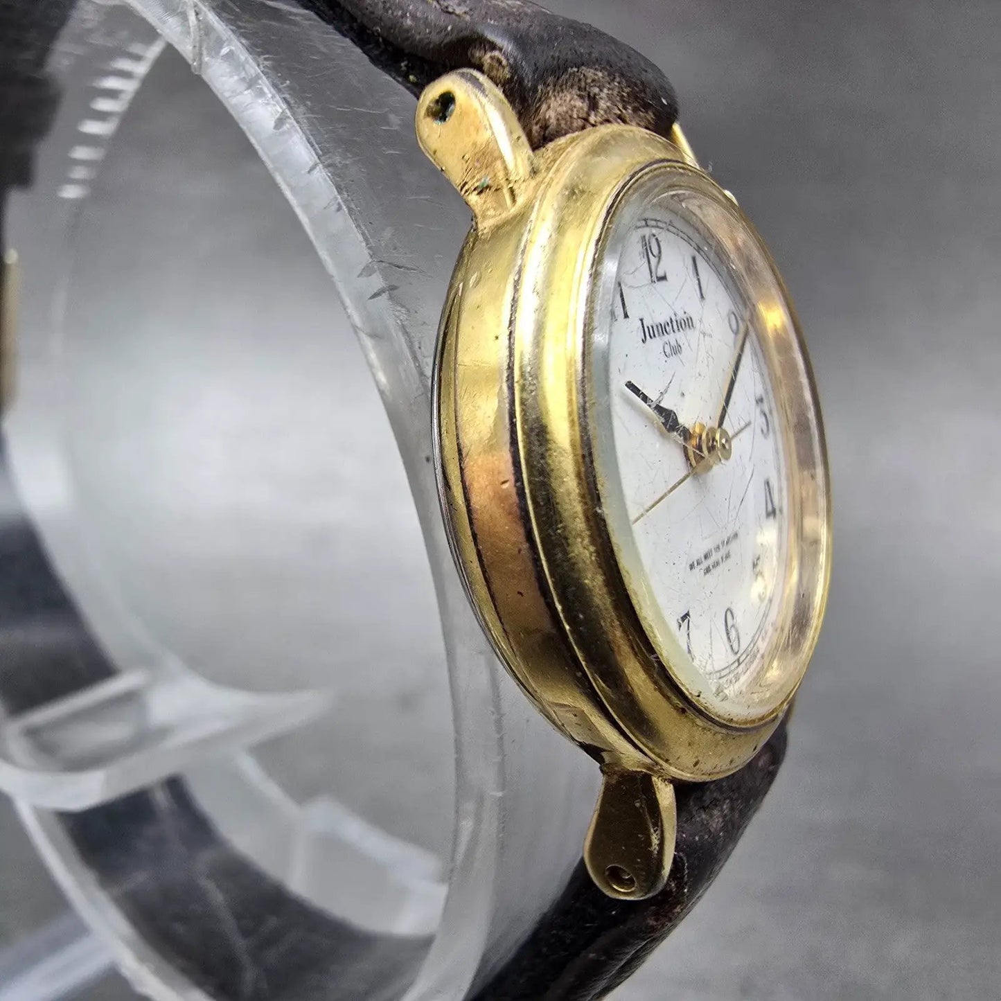 Citizen Vega Junction Watch Women 24mm White Dial Gold Tone 5K30-409418 New Batt3