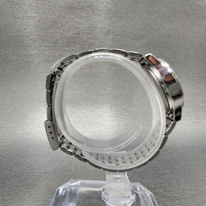 Timex Indiglo Watch Women 25mm MOP Dial Silver Tone Date Round New battery8
