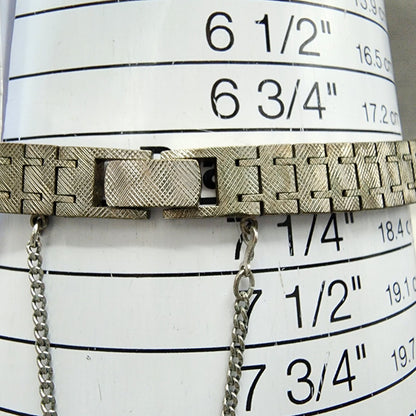 VTG Seiko Special Watch Women 18mm Silver Dial Gold Plated Rectangle Manual Wind10