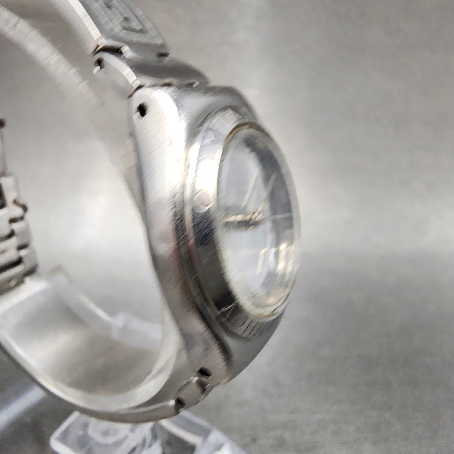 Swatch Irony Watch Women 25mm Silver Dial Silver Tone Round New Battery3