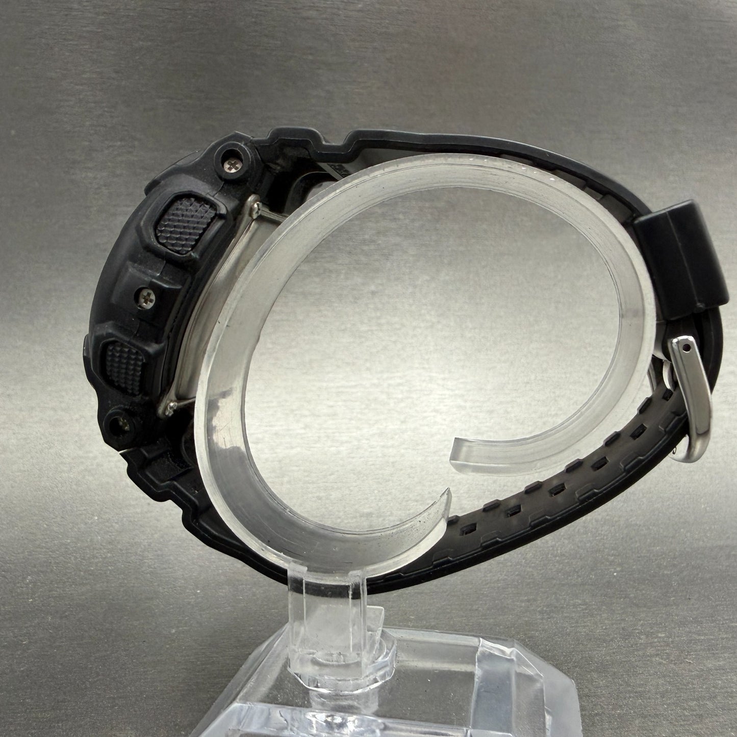 Casio Baby-G Watch Women 43mm Digital Rose Dial Black Tone BA-110RG New Battery6