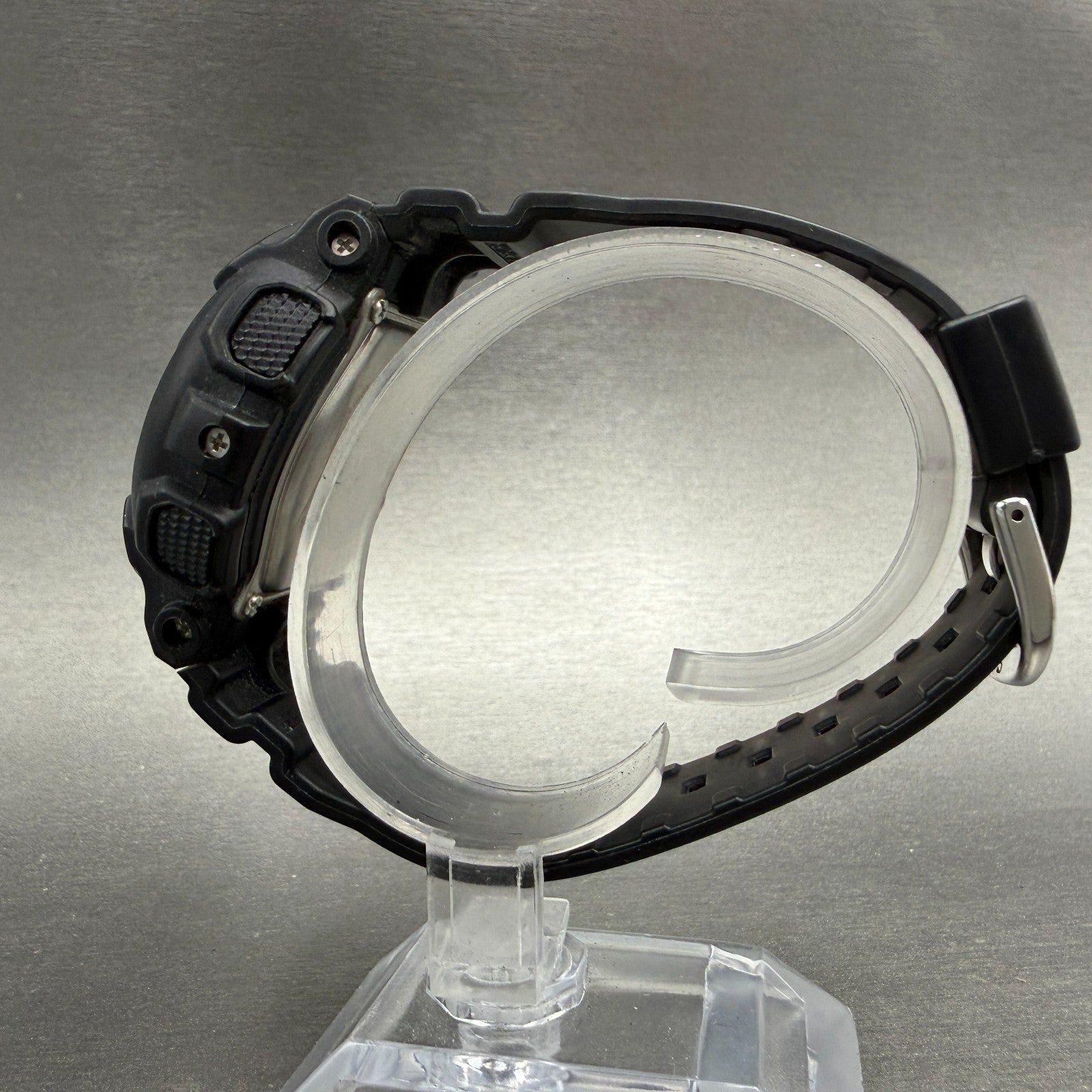 Casio Baby-G Watch Women 43mm Digital Rose Dial Black Tone BA-110RG New Battery6