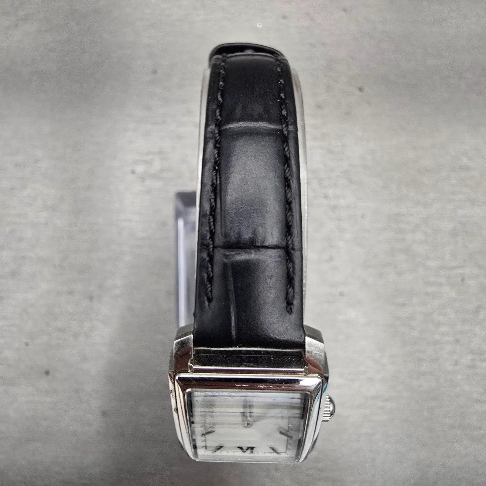 Bulova Tank Watch Women 21mm MOP Dial Silver Tone Rectangle 96L330 New Battery4