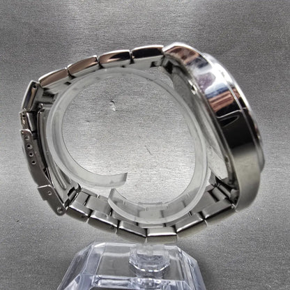 Invicta Specialty Watch Men 48mm Black Dial Silver Tone Date Month 0379 New Batt8