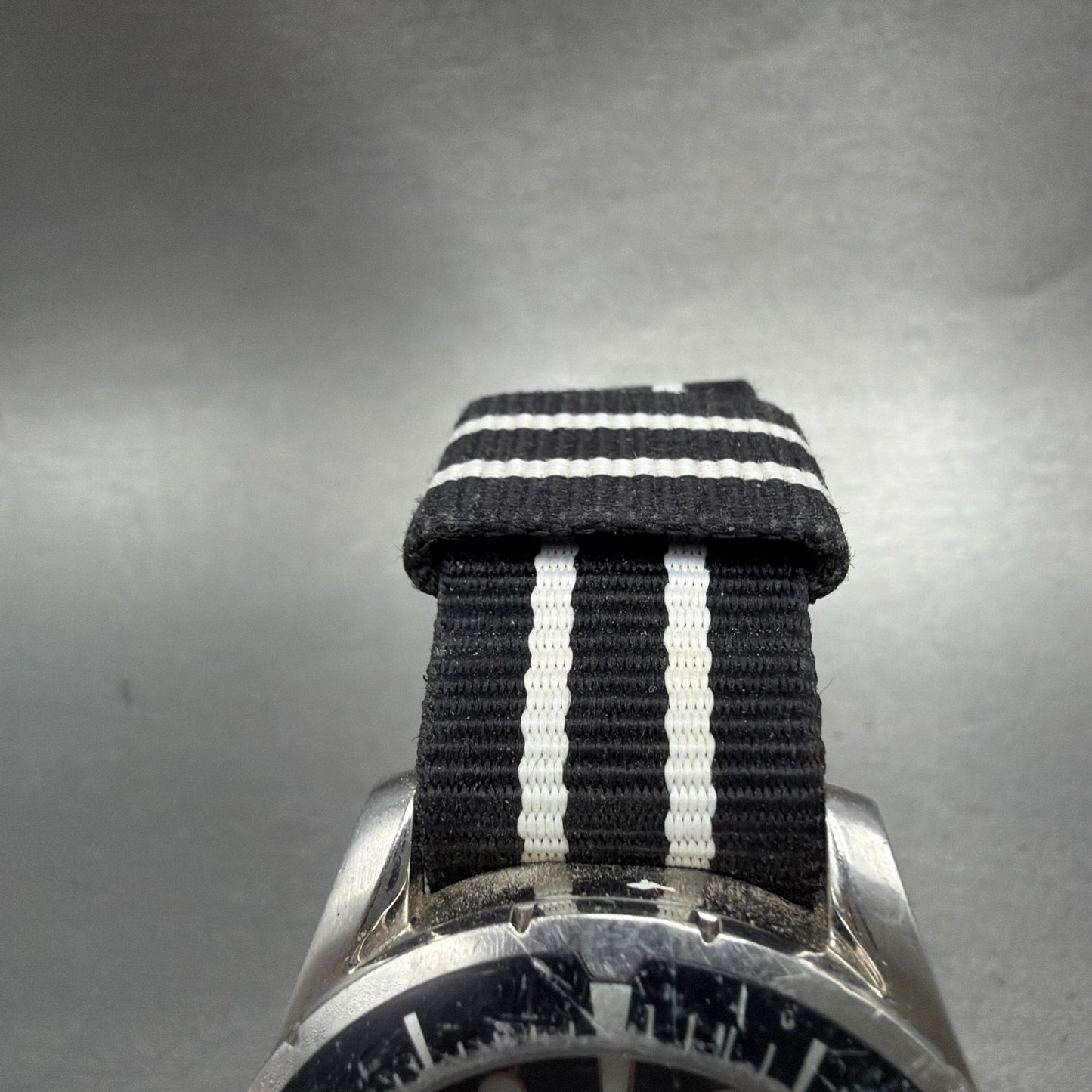 Seiko Pulsar Dive Watch Men 42mm Black Dial Silver Tone Date VX42-X062 New Batt4