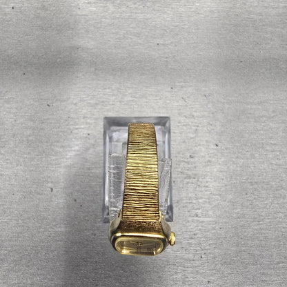 Citizen CQ Watch Women 16mm Champagne Dial Gold Tone 5920-S50150 New Battery VTG4