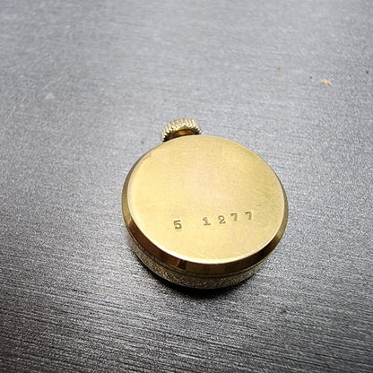 Bucherer Watch Women 17mm Silver Dial Gold plated Manual Wind Runs Vintage10