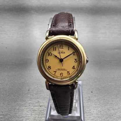 Citizen Club La Mer Watch Women 23mm Gold Dial Gold Tone 2931-295544 New Battery0