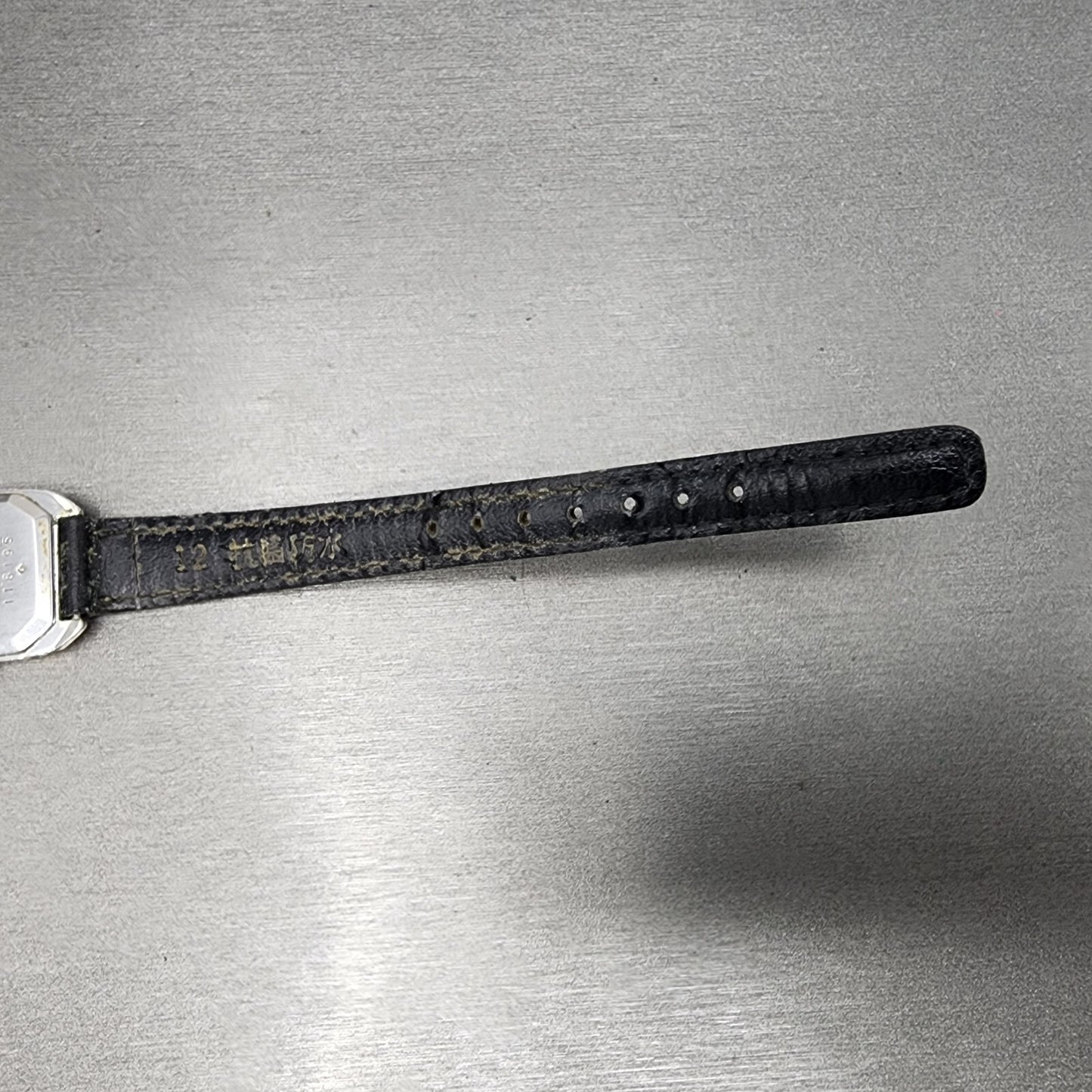 Seiko Exceline Watch Women 21mm White Dial Two Tone Rectangle 23206440 PARTS9