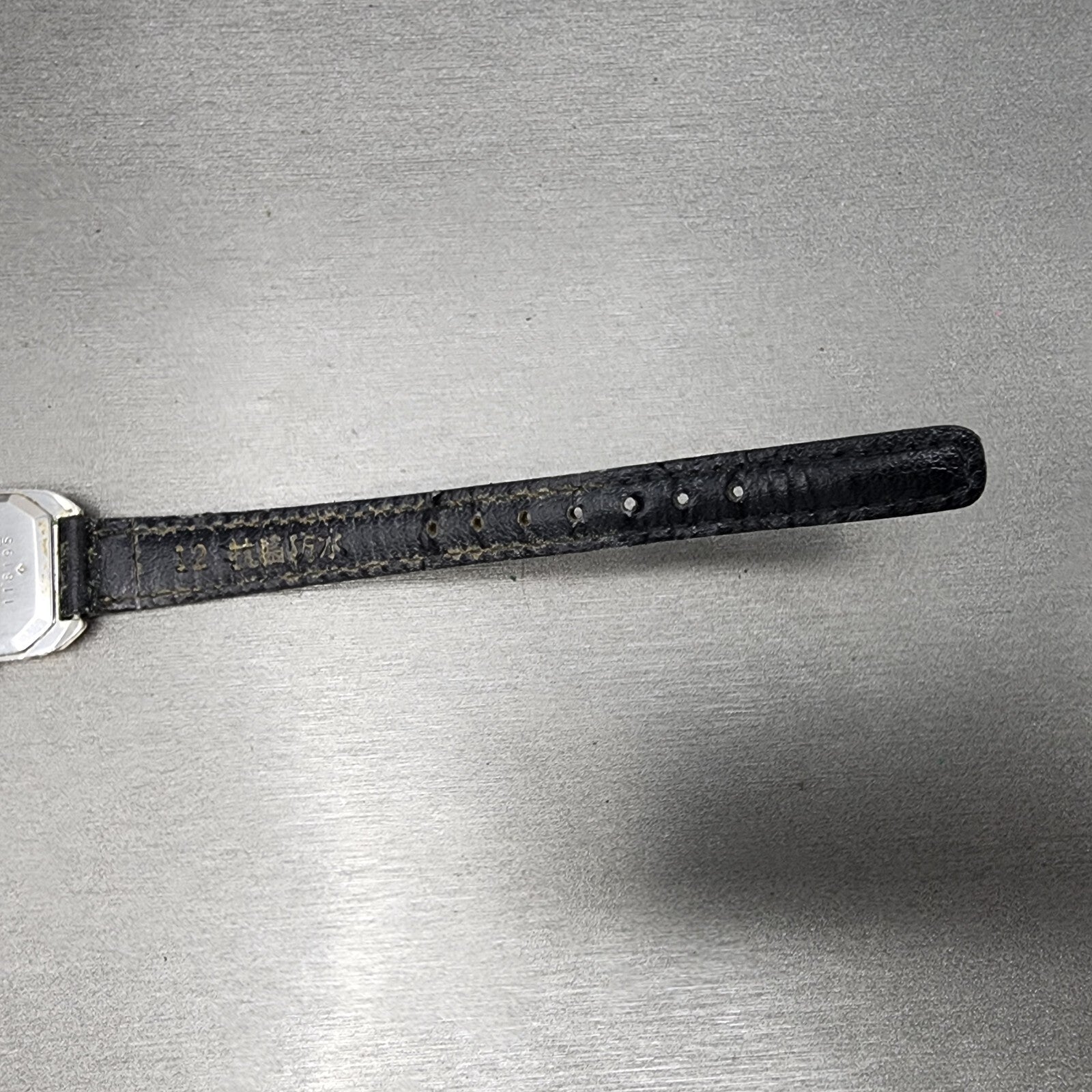 Seiko Exceline Watch Women 21mm White Dial Two Tone Rectangle 23206440 PARTS9