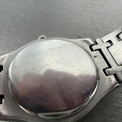 Movado Museum Watch Men 33mm Black Dial Silver Tone Round 84.e4.9872 New Battery9