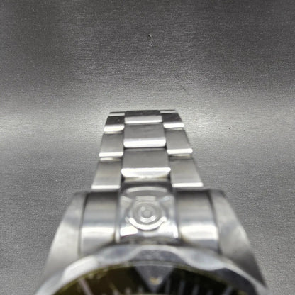 Invicta Grand Diver Automatic Watch Men 45mm Black Dial Steel Date 3047 Runs4