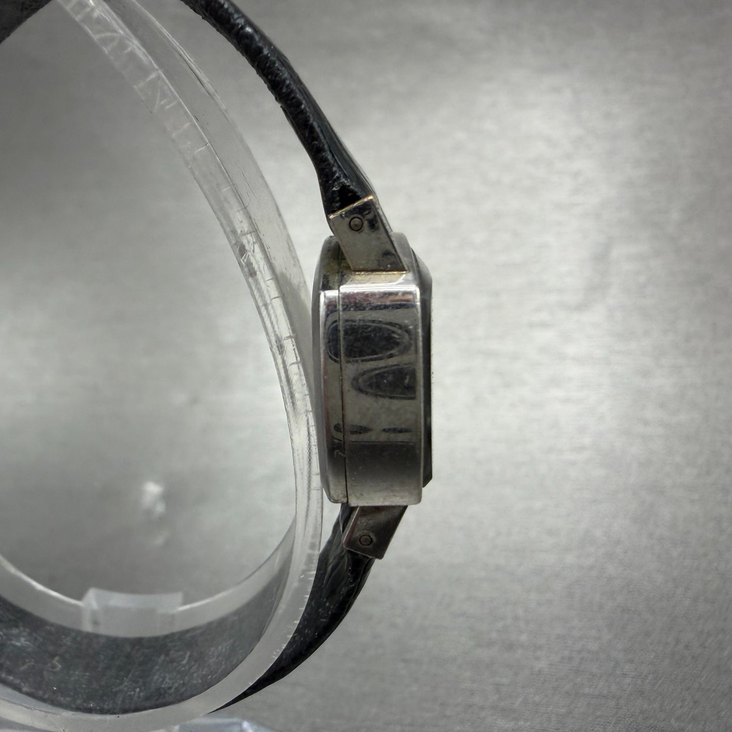 Tissot Sari Watch Women 24mm Silver Dial Silver Tone Rectangle Manual Wind PARTS4