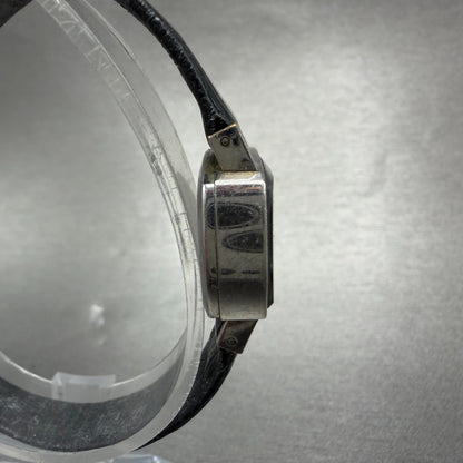 Tissot Sari Watch Women 24mm Silver Dial Silver Tone Rectangle Manual Wind PARTS4