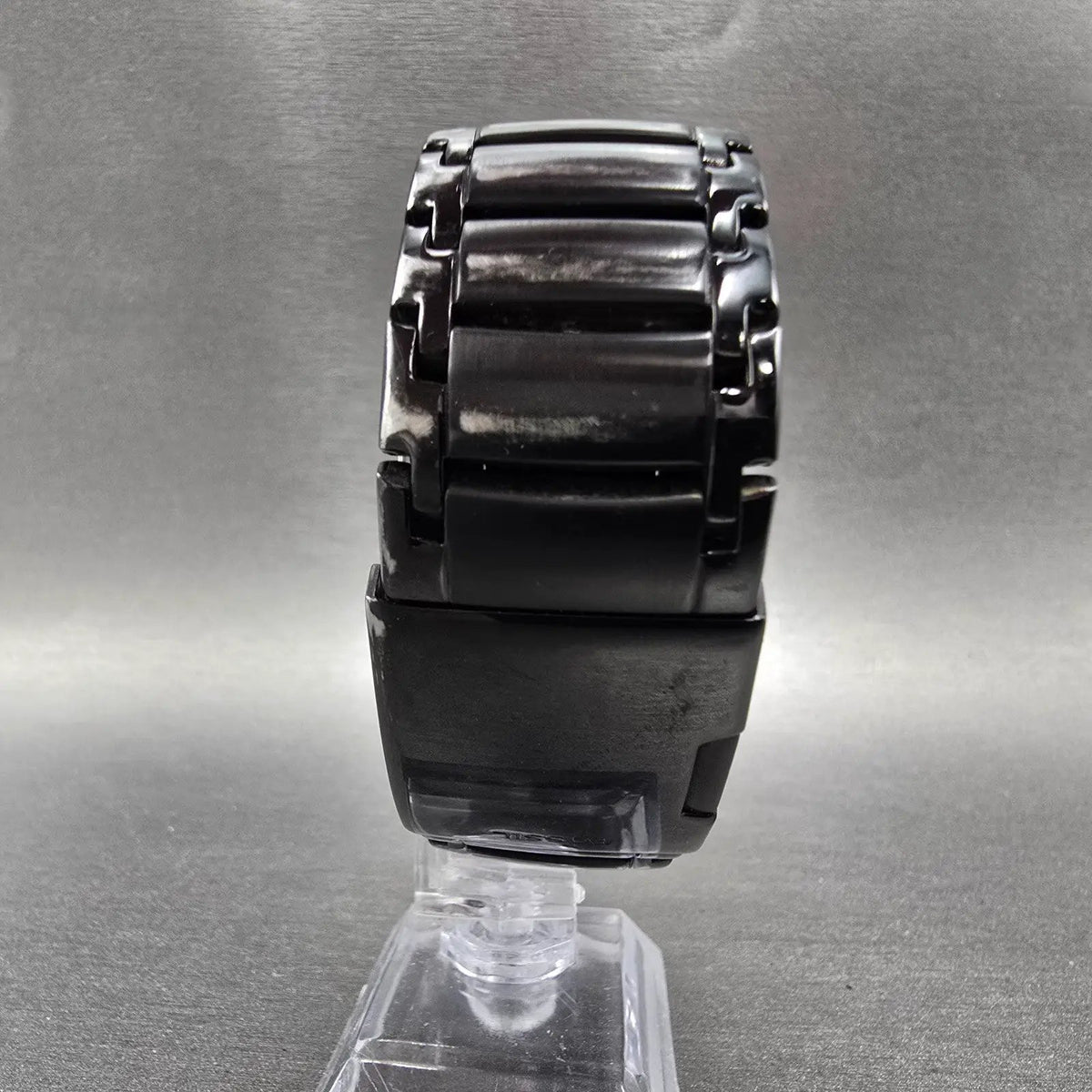 Fossil Arkitekt Tank Watch Men 34mm Black Dial Black Tone FS-4159 New Battery7