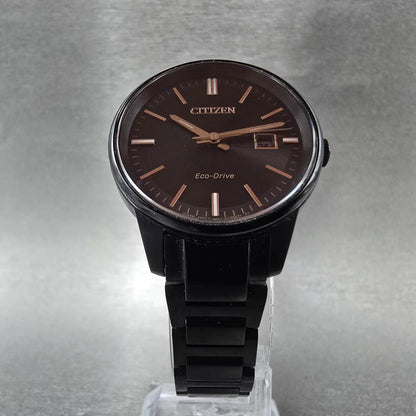 Citizen Axiom Eco-Drive Watch Women 29mm Black Dial Blackl Round EW2595-57E Runs6