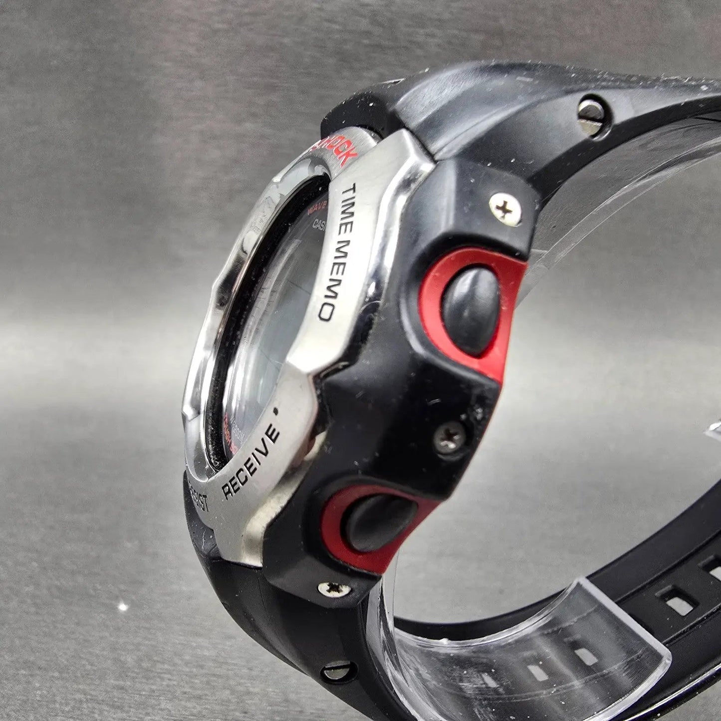 Casio G-Shock GW-700A Watch Men 46mm Black Silver Solar Alarm Chronograph2