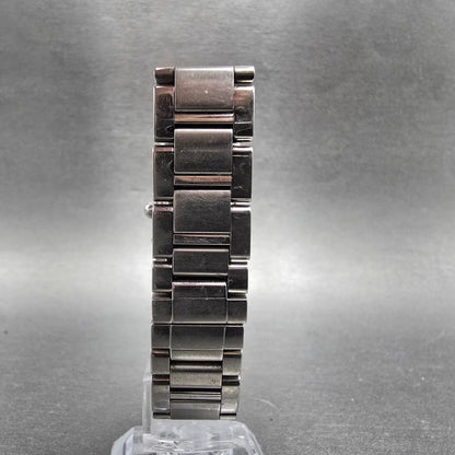 Coach Tank Watch Women 19mm Silver Dial Silver Tone Rectangle W002B PARTS9