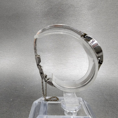 Tissot Watch Women 17mm Silver Dial Stainless Steel Manual Wind Runs Vintage8