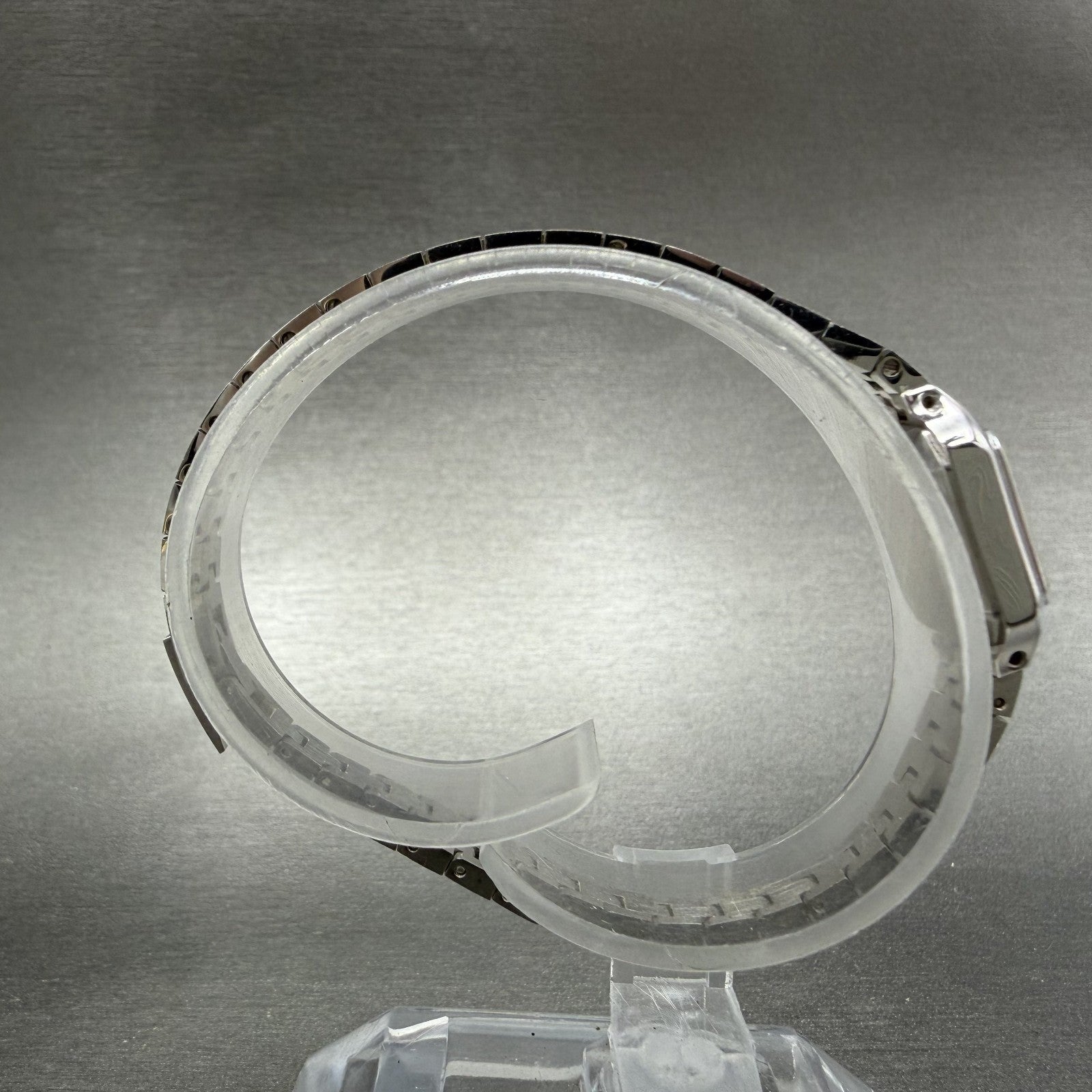 Citizen CQ Watch Women 13mm Silver Dial Silver Tone Rectangle New Battery NHJDS8