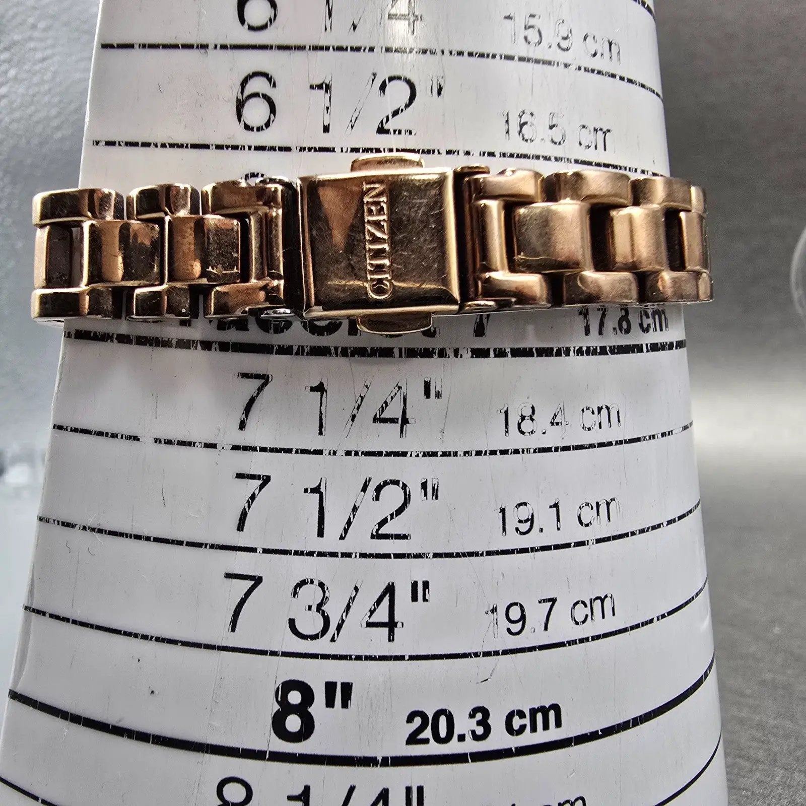 Citizen Eco-Drive Watch Women 28mm MOP Dial Rose Gold Tone E031-R008960 Runs10