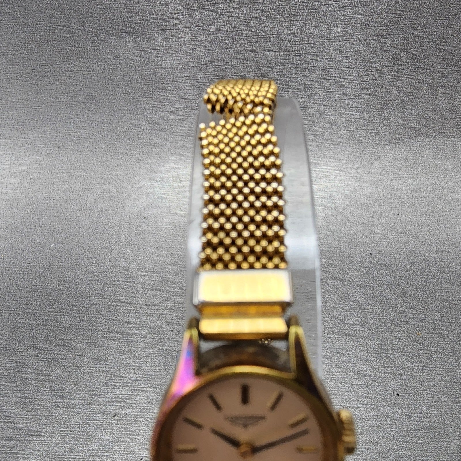 Longines Flagship Watch Women 19mm Champagne Dial Gold Plated Manual Wind Runs4
