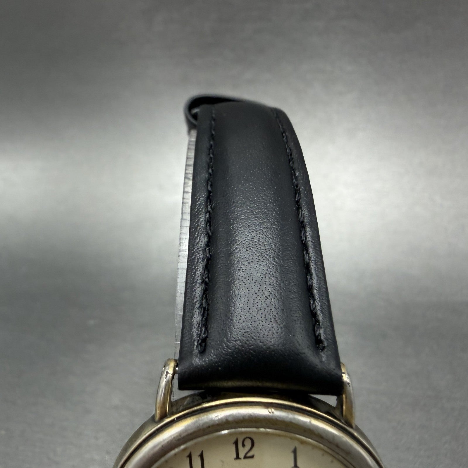 Seiko Avenue Watch Men 31mm Champagne Dial Gold Tone Round 5P31-6220 NewBat READ4