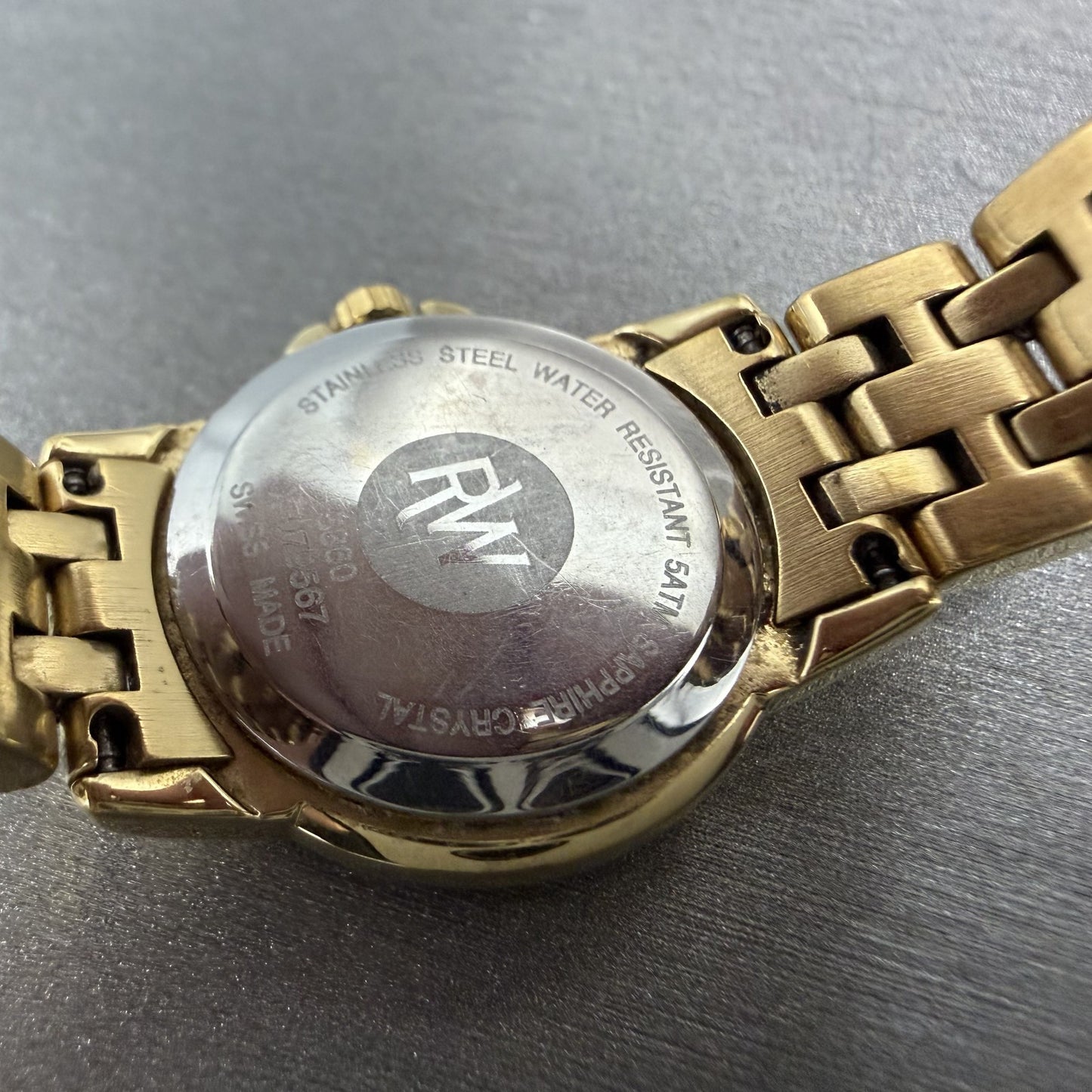 Raymond Weil Tango Watch Women 22mm MOP Dial Gold Plated Diamond Bezel New Bat9