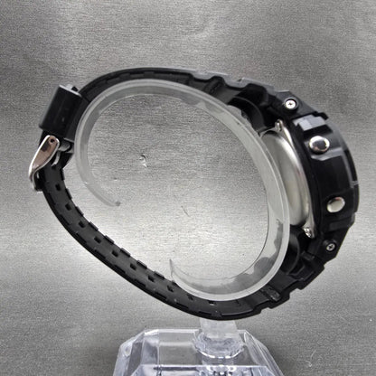 Casio G-Shock AWG-M100A Watch Men 47mm Black Blue Alarm Chrono Solar Works8