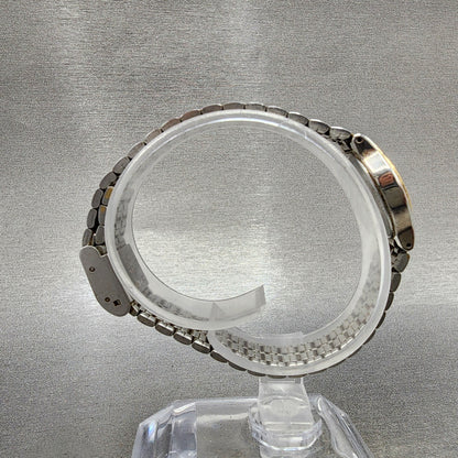 Seiko SX Watch Women 19mm Cream Dial Two Tone Round V4010281 New Battery VTG9