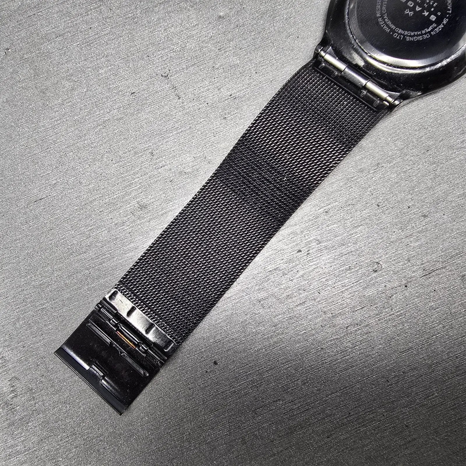 Skagen Denmark Watch Men 37mm Black Dial Titanium Date Round 233XLTMB New Batt J7