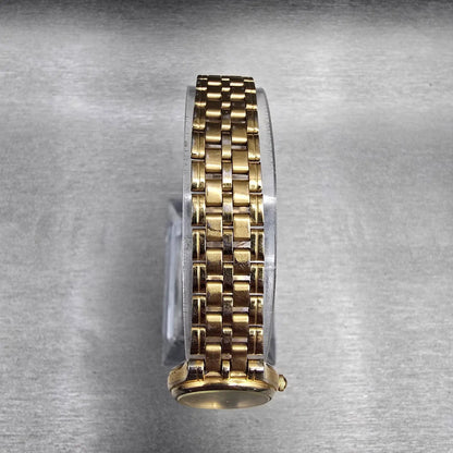 Citizen CQ Watch Women 21mm Black Dial Gold Tone Round 5930-S29762 New Battery4