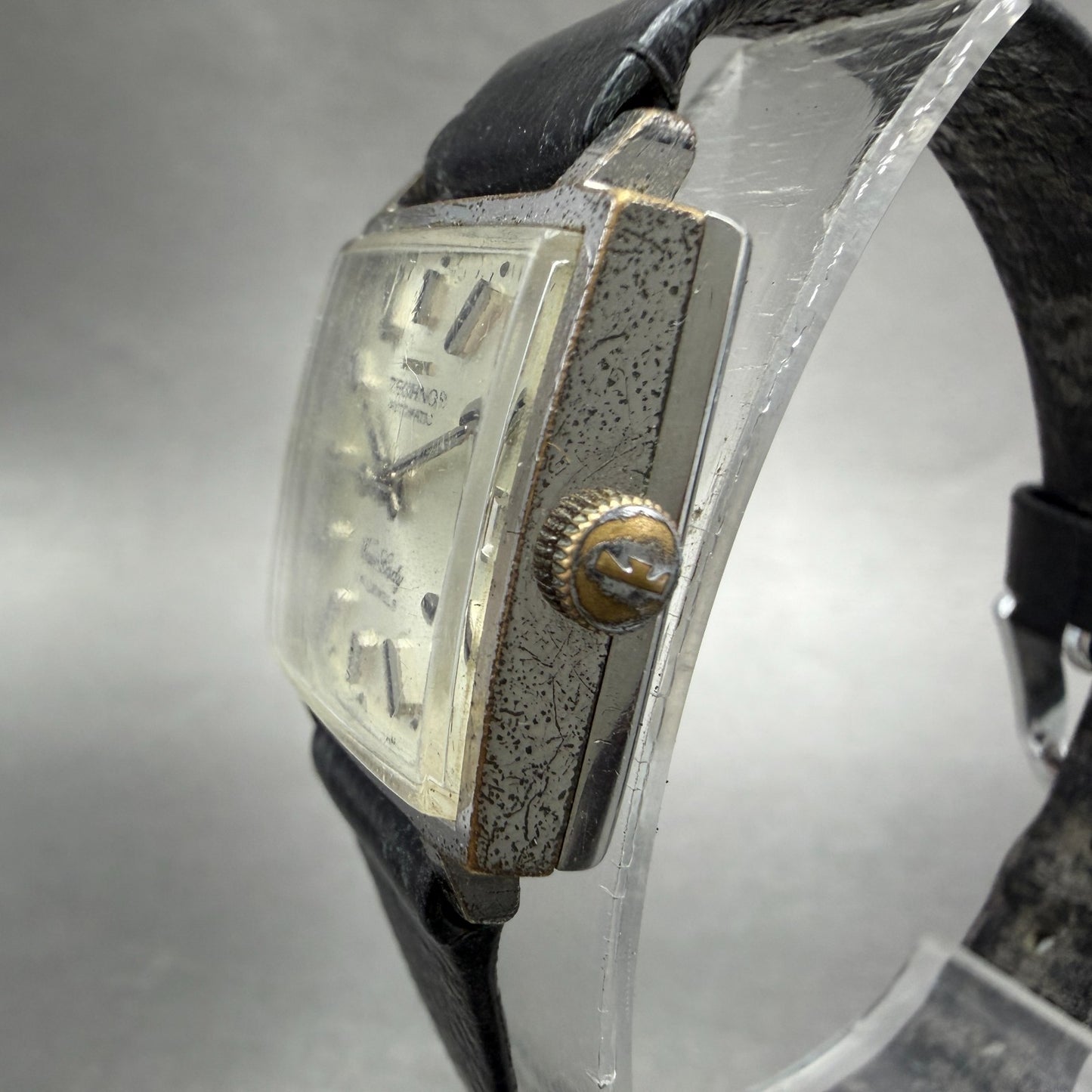Technos Fair lady Automatic Watch Women 22mm Silver Dial Silver Tone Date Runs2