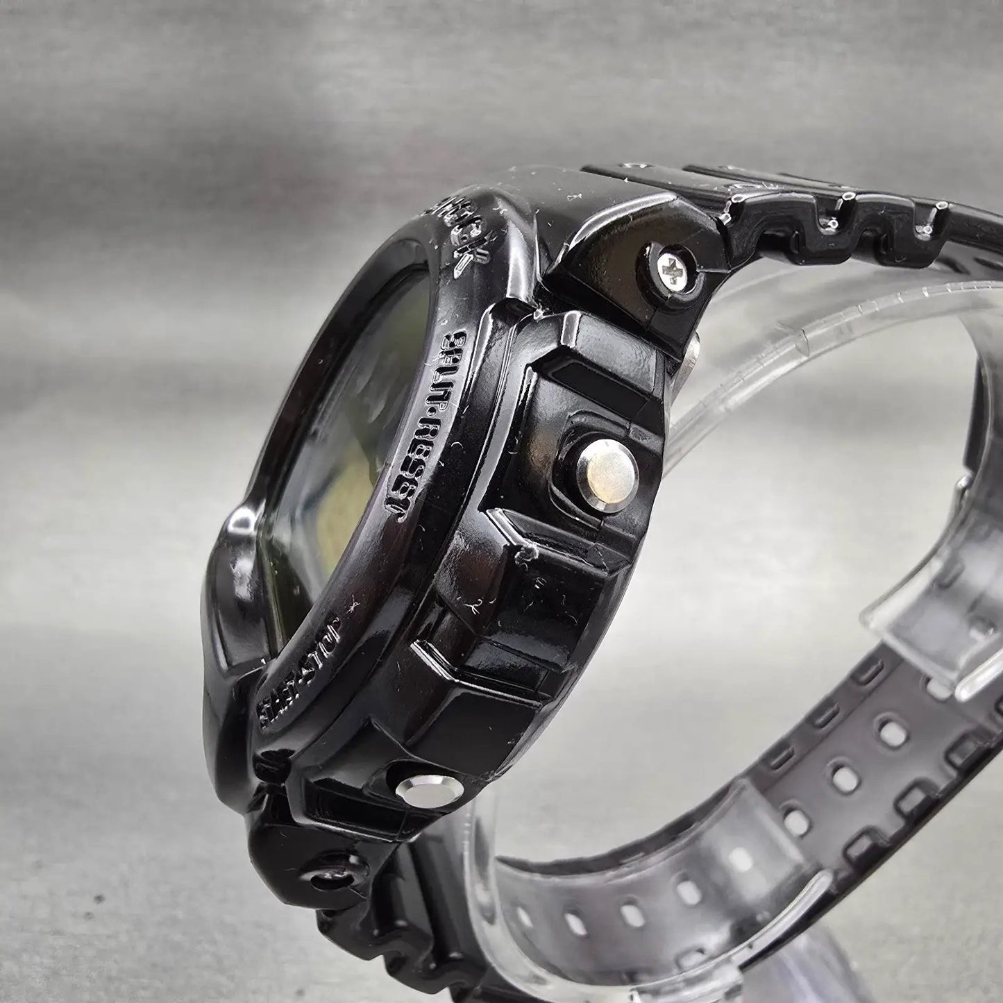 Casio G-Shock DW-6900SP Watch Men 51mm Gold Dial Black Chrono Alarm New Battery2