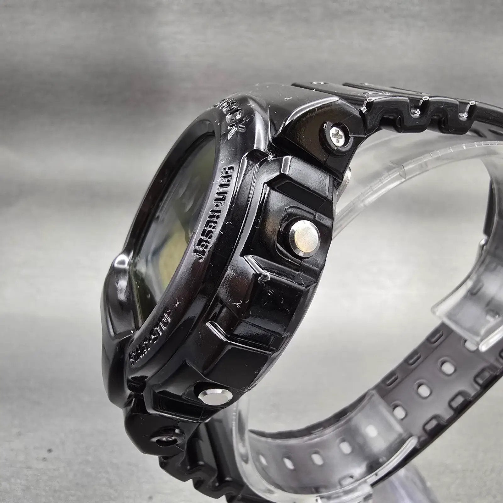 Casio G-Shock DW-6900SP Watch Men 51mm Gold Dial Black Chrono Alarm New Battery2