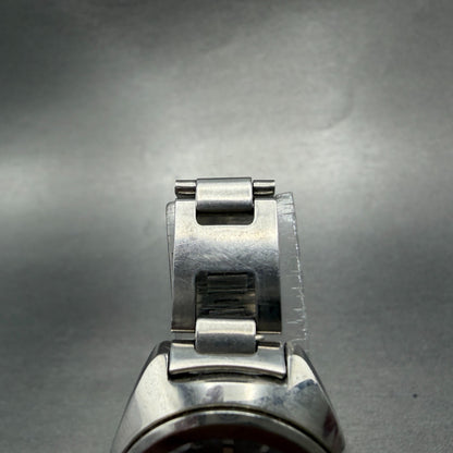 Seiko Watch Women 26mm Silver Dial Silver Tone Date Manual 2118-0410 Runs VTG4