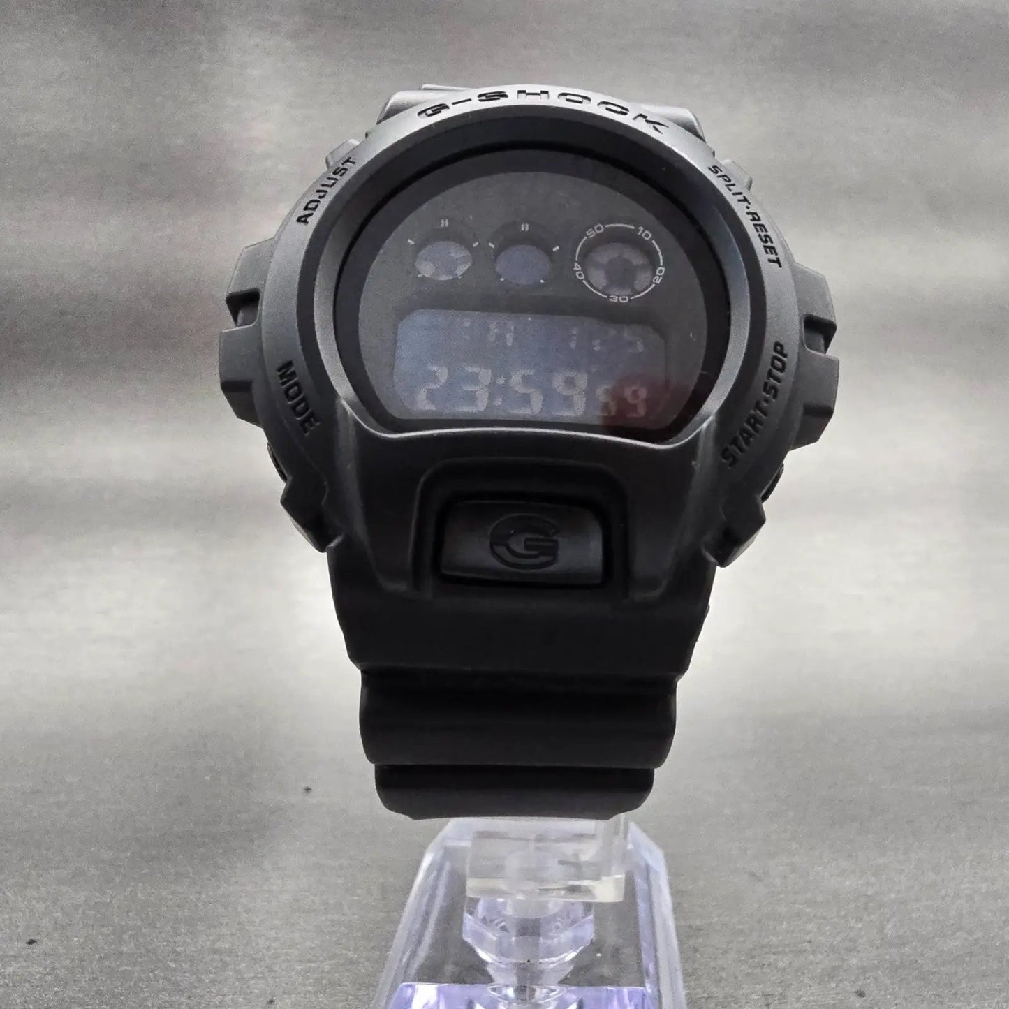 Casio G-Shock DW-6900BB Watch Men 50mm Black Dial Black Chrono Alarm New Battery5